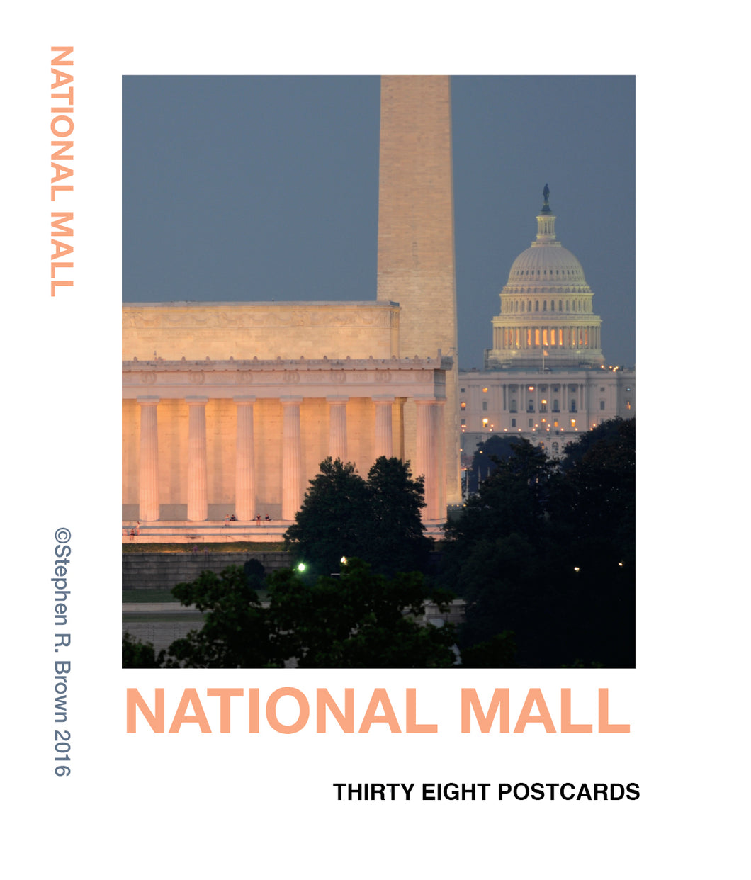 National Mall - Thirty-Eight Postcards - Case of 48 Sets